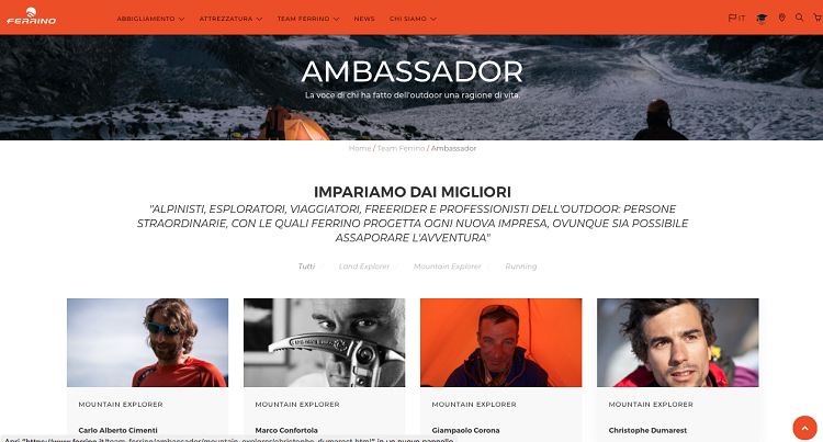 Ferrino_website 2