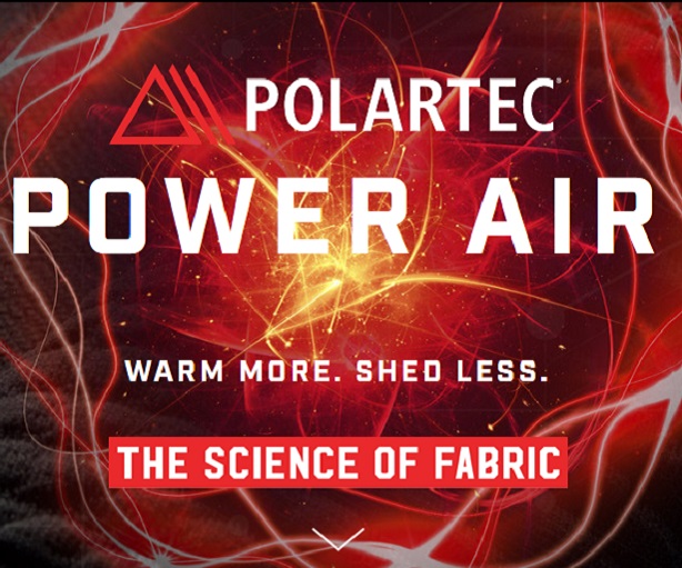 Polartec Polartec® Power Air™ the first fabric technology engineered to