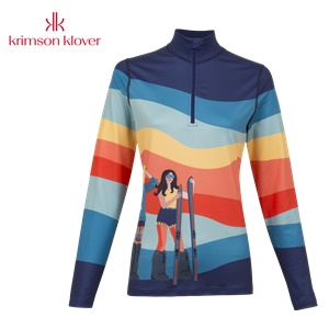 KRIMSON KLOVER <BR /> Peace Love ski top <BR /> Winter 2020.21