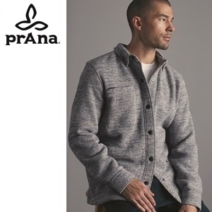 prAna Mens Tri Thermal Threads Overshirt