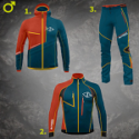 crazy winter ski touring