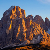enrosadira val gardena