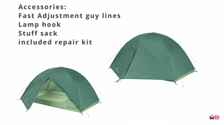 video preview hotaka tent
